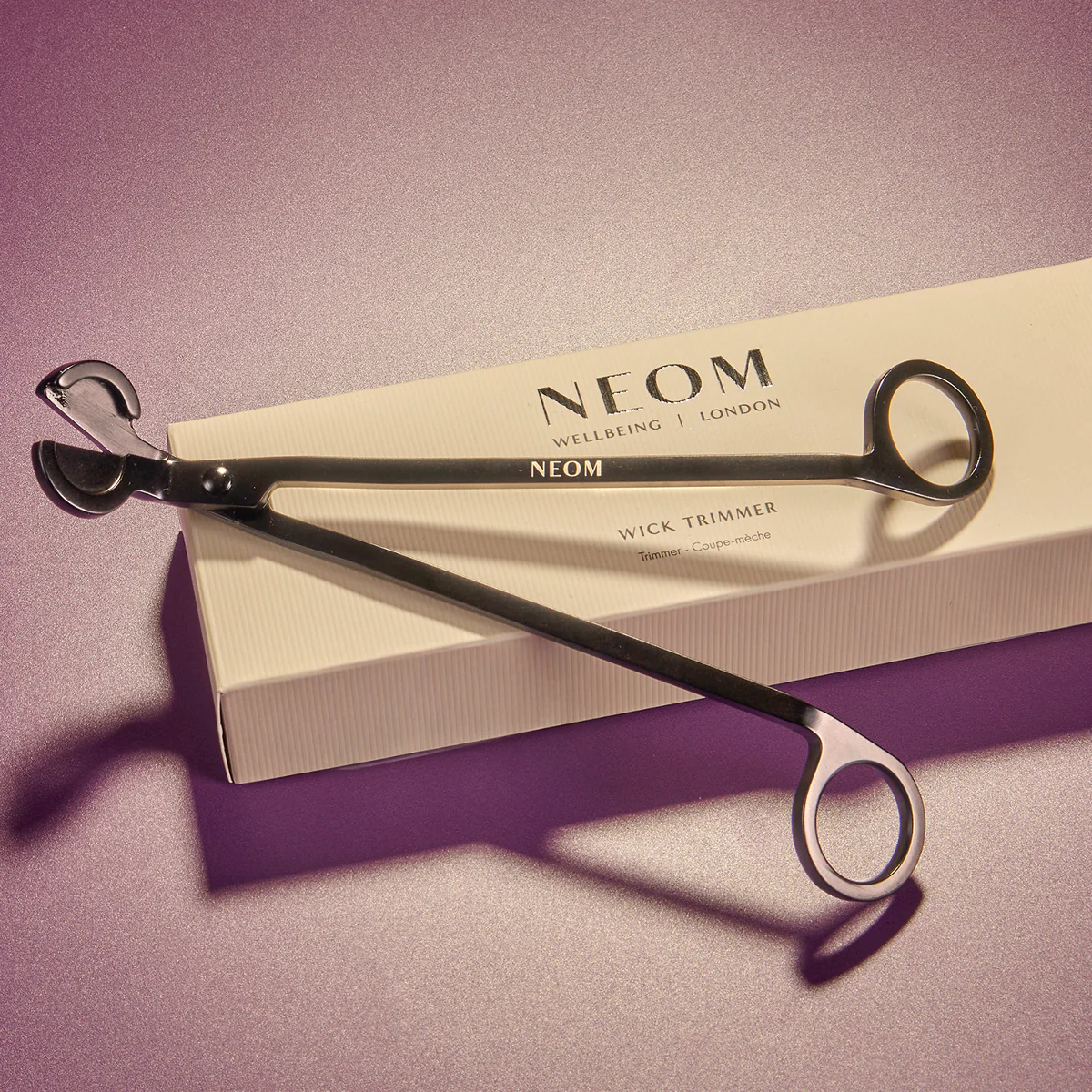 Black Stainless Steel Wick Trimmer - Image 2