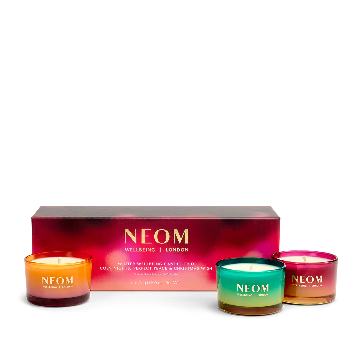 Winter Wellbeing Candle Trio (Worth $66)